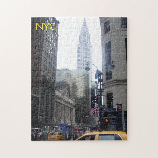 New York City Jigzaag Legpuzzel (Verticaal)