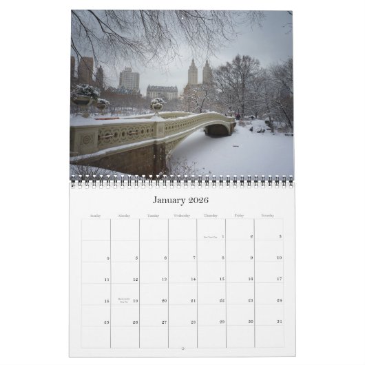 New York City, kalender 2013 - Prachtige landschap (Jan 2026)