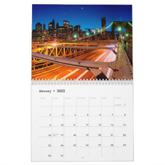 New York City-kalender Kalender