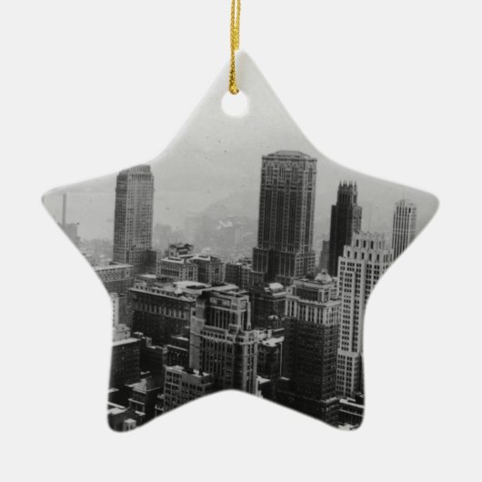 New York City Keramisch Ornament (Voorkant)