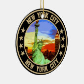 New York City Keramisch Ornament (Rechts)