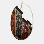 New York City Keramisch Ornament (Links)