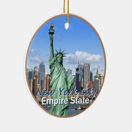 NEW YORK CITY KERAMISCH ORNAMENT (Rechts)