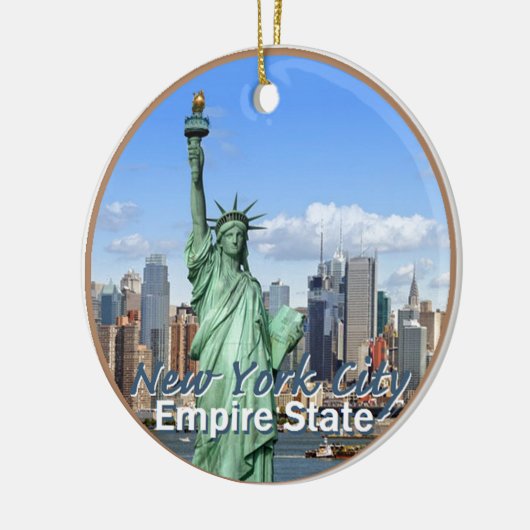 NEW YORK CITY KERAMISCH ORNAMENT (Links)