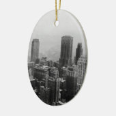 New York City Keramisch Ornament (Links)