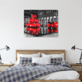 New York City Kerstfoto Canvas Afdruk (Insitu (Slaapkamer))