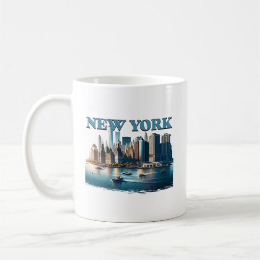 New York City Koffiemok (Links)