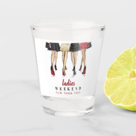 New York City Ladies Weekend Fashion Custom Shot Glas