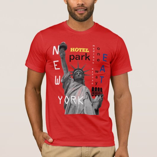 New York City Lady Liberty T-shirt (Voorkant)