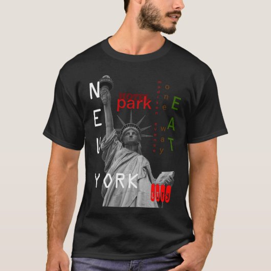 New York City Lady Liberty T-shirt (Voorkant)