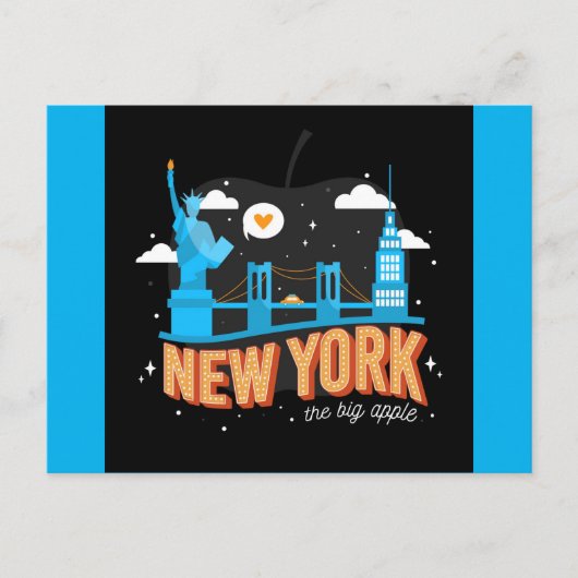 New York City Landmark Briefkaart (Voorkant)