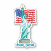 New York City Landmark Sticker (Voorkant)
