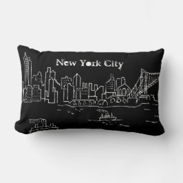 New York City Landscape Sierkussen Kussen