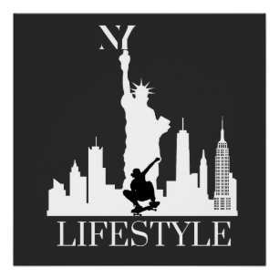 NEW YORK CITY LIFESTYLE PERFECT POSTER