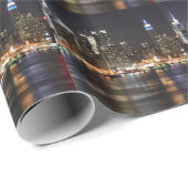 New York City Lights Cadeaupapier (Rol Hoek)