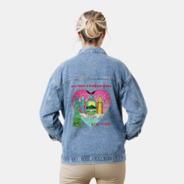 New York City Lights Leuk Denim Jas Jacket