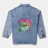 New York City Lights Leuk Denim Jas Jacket (Achterkant)