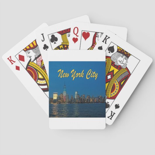 New York City Lights Pokerkaarten (Achterkant)