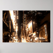 new york city lights poster (Voorkant)