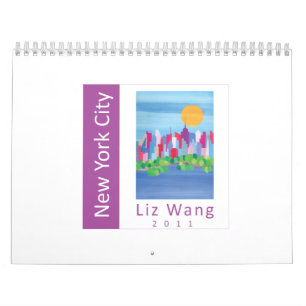 New York City - Liz Wang 2011 Fine Art Calendar Kalender
