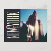 New York City-Lower Manhattan Briefkaart (Voorkant)