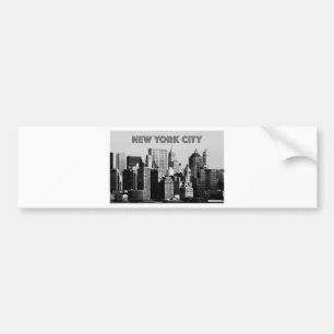 New York City Lower-Manhattan Pro Foto Bumpersticker