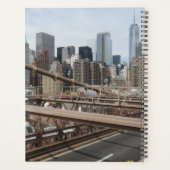 New York City Lower Manhattan Silhouet Planner (Achterkant)