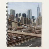 New York City Lower Manhattan Silhouet Planner (Voorkant)