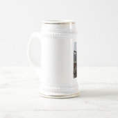 New York City Lower Manhattan Skyline Bierpul (Voorkant links)