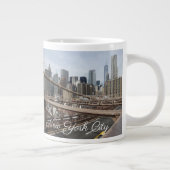New York City Lower Manhattan Skyline Grote Koffiekop (Rechts)