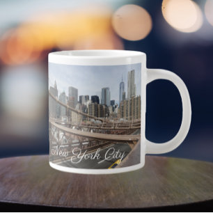 New York City Lower Manhattan Skyline Grote Koffiekop