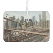 New York City Lower Manhattan Skyline Luchtverfrisser (Achterkant)