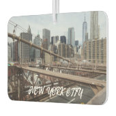 New York City Lower Manhattan Skyline Luchtverfrisser (Links)