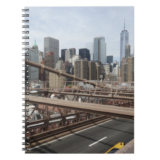 New York City Lower Manhattan Skyline Notitieboek (Voorkant)