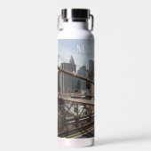 New York City Lower Manhattan Skyline Waterfles (Voorkant)