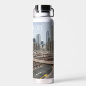 New York City Lower Manhattan Skyline Waterfles (Achterkant)