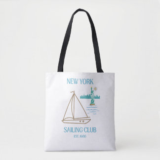 New York City Luxe Zeilclub Tote Bag