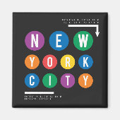 New York City Magneet (Voorkant)