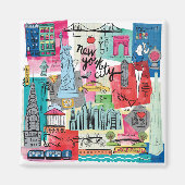 New York City Magneet (Voorkant)