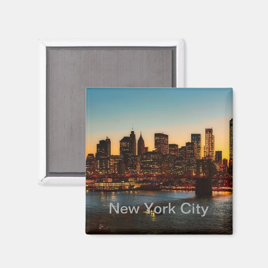 New York City Magnet, New York City Magneet (Voorkant / Achterkant)