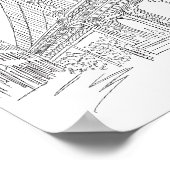 New York City Manhattan Bridge Poster (Hoek)