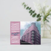 New York City-Manhattan Briefkaart (Staand voorkant)