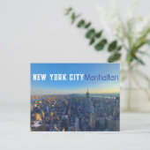 New York City - Manhattan Briefkaart (Staand voorkant)