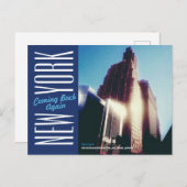 New York City-Manhattan-Broadway Briefkaart (Voorkant / Achterkant)