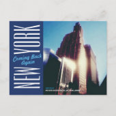 New York City-Manhattan-Broadway Briefkaart (Voorkant)
