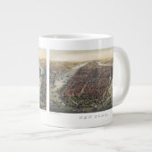  New York City, Manhattan, Brooklyn Bridge Grote Koffiekop (Voorkant rechts)