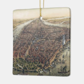 New York City, Manhattan, Brooklyn Bridge Keramisch Ornament (Links)