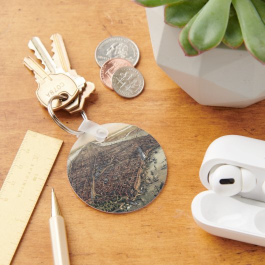 New York City, Manhattan, Brooklyn Bridge Sleutelhanger (Bureau)