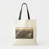  New York City, Manhattan, Brooklyn Bridge Tote Bag (Voorkant)