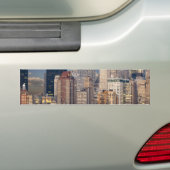 New York City Manhattan Bumpersticker (Op auto)